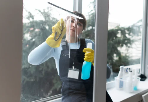 Nettoyage de vitres intérieures et extérieures à Saint-Aigulin